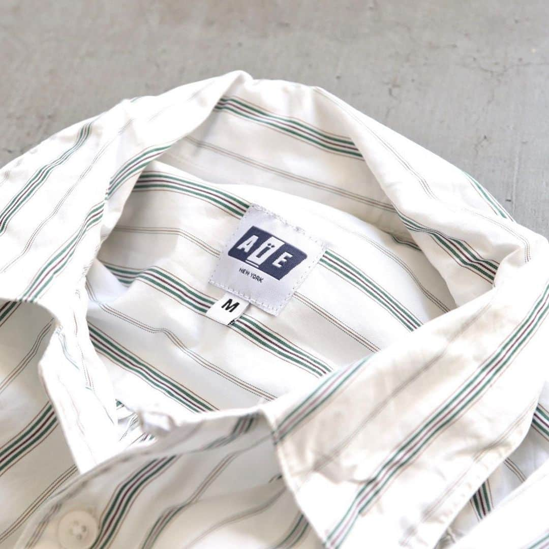 wonder_mountain_irieさんのインスタグラム写真 - (wonder_mountain_irieInstagram)「_ AiE / エーアイイー "Painter Shirt -Regent St.-" ¥31,320- _ 〈online store / @digital_mountain〉 http://www.digital-mountain.net/shopdetail/000000009326/ _ 【オンラインストア#DigitalMountain へのご注文】 *24時間受付 *15時までのご注文で即日発送 *1万円以上ご購入で送料無料 tel：084-973-8204 _ We can send your order overseas. Accepted payment method is by PayPal or credit card only. (AMEX is not accepted)  Ordering procedure details can be found here. >>http://www.digital-mountain.net/html/page56.html _ 本店：#WonderMountain  blog>> http://wm.digital-mountain.info/blog/20190409-1/ _ #NEPENTHES #AiE #ネペンテス #エーアイイー _ 〒720-0044 広島県福山市笠岡町4-18 JR 「#福山駅」より徒歩10分 (12:00 - 19:00 水曜定休) #ワンダーマウンテン #japan #hiroshima #福山 #福山市 #尾道 #倉敷 #鞆の浦 近く _ 系列店：@hacbywondermountain _」5月7日 16時50分 - wonder_mountain_