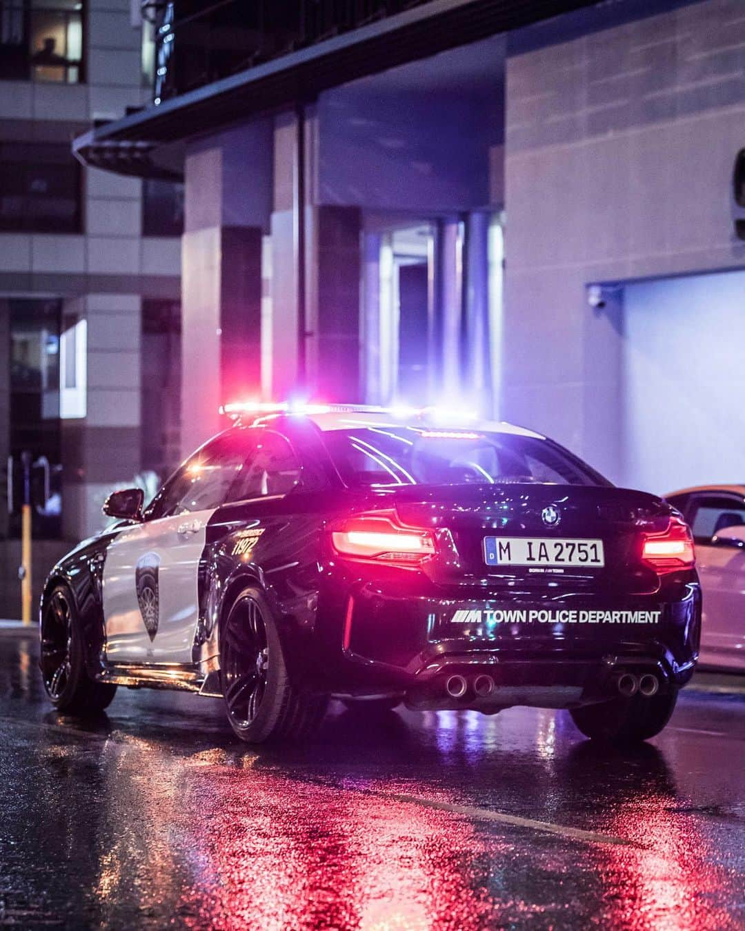 BMWさんのインスタグラム写真 - (BMWInstagram)「A crime scene where you would like to be a forensic.  #BMW #M_TOWN #BMWM __ BMW M2 Coupé: Fuel consumption in l/100 km (combined): 8.5. CO2 emissions in g/km (combined): 199.  BMW M4 Coupé: Fuel consumption in l/100 km (combined): 10.2 - 9.9 (9.5 - 9.3). CO2 emissions in g/km (combined): 232 - 225 (217 - 211).The values of fuel consumptions, CO2 emissions and energy consumptions shown were determined according to the European Regulation (EC) 715/2007 in the version applicable at the time of type approval. The figures refer to a vehicle with basic configuration in Germany and the range shown considers optional equipment and the different size of wheels and tires available on the selected model. The values of the vehicles are already based on the new WLTP regulation and are translated back into NEDC-equivalent values in order to ensure the comparison between the vehicles. [With respect to these vehicles, for vehicle related taxes or other duties based (at least inter alia) on CO2-emissions the CO2 values may differ to the values stated here.] The CO2 efficiency specifications are determined according to Directive 1999/94/EC and the European Regulation in its current version applicable. The values shown are based on the fuel consumption, CO2 values and energy consumptions according to the NEDC cycle for the classification. For further information about the official fuel consumption and the specific CO2 emission of new passenger cars can be taken out of the „handbook of fuel consumption, the CO2 emission and power consumption of new passenger cars“, which is available at all selling points and at https://www.dat.de/angebote/verlagsprodukte/leitfaden-kraftstoffverbrauch.html.」5月7日 17時05分 - bmw