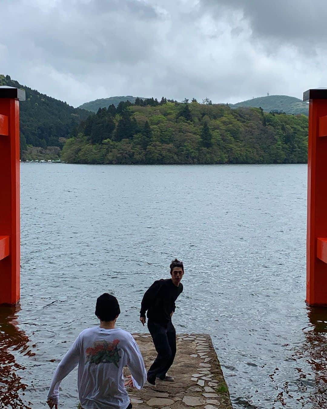 クロウド・モーガンさんのインスタグラム写真 - (クロウド・モーガンInstagram)「ゴールデンウィークで箱根に行ってきました☺️✌️」5月7日 17時12分 - claude0417