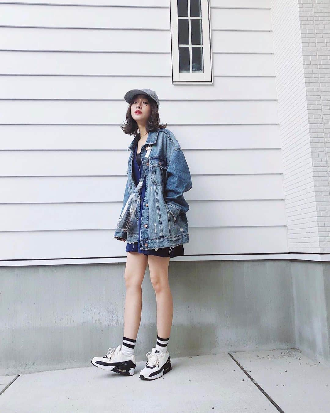 前田希美（まえのん）さんのインスタグラム写真 - (前田希美（まえのん）Instagram)「お久しぶりの私服紹介。 キャップとスニーカー大好き星人です。  #のんの私服 #zara  #NIKE #nikeairmax」5月7日 17時28分 - maeda_nozomi