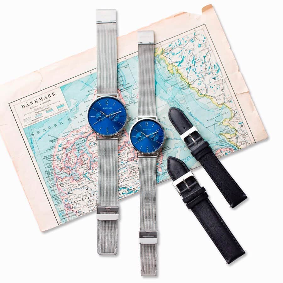 TiCTACさんのインスタグラム写真 - (TiCTACInstagram)「「BERING」各¥23,000+tax 「北極」の地からインスピレーションを受けてミニマルなスタイルを発信するベーリング。レザーとメッシュ、2種のベルトが付属する人気モデル、爽やかなブルーダイヤルのTiCTAC別注カラーが入荷しました。 ・ 二人の記念日にお揃いの腕時計を。一緒の時も離れている時も、いつも身に着ける腕時計が二人の時間を繋ぎます。 ・ #bering #beringtime #beringwatch  #beringwatches  #ベーリング #北欧スタイル #北欧デザイン #北欧時計  #pairwatch #ペアウォッチ #ペア時計 #お揃い #お揃いの時計  #おそろいの時計  #記念日プレゼント時計  #誕生日プレゼント時計 #二人の記念日  #チックタック時計店 #時計 #腕時計  #腕時計の贈り物 #恋に効く腕時計 #クリスマスプレゼント時計 #ときめきを身につける #時計クリスマスプレゼント #記念日プレゼント #誕生日プレゼント」5月7日 18時07分 - tictac_press