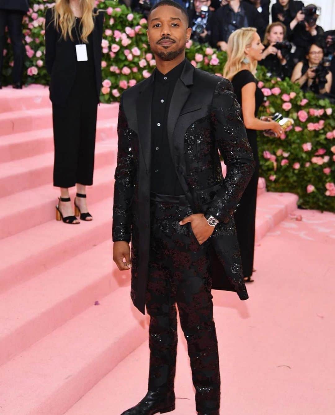 マイケル・B・ジョーダンのインスタグラム：「#MetGala2019 #CoachNY」
