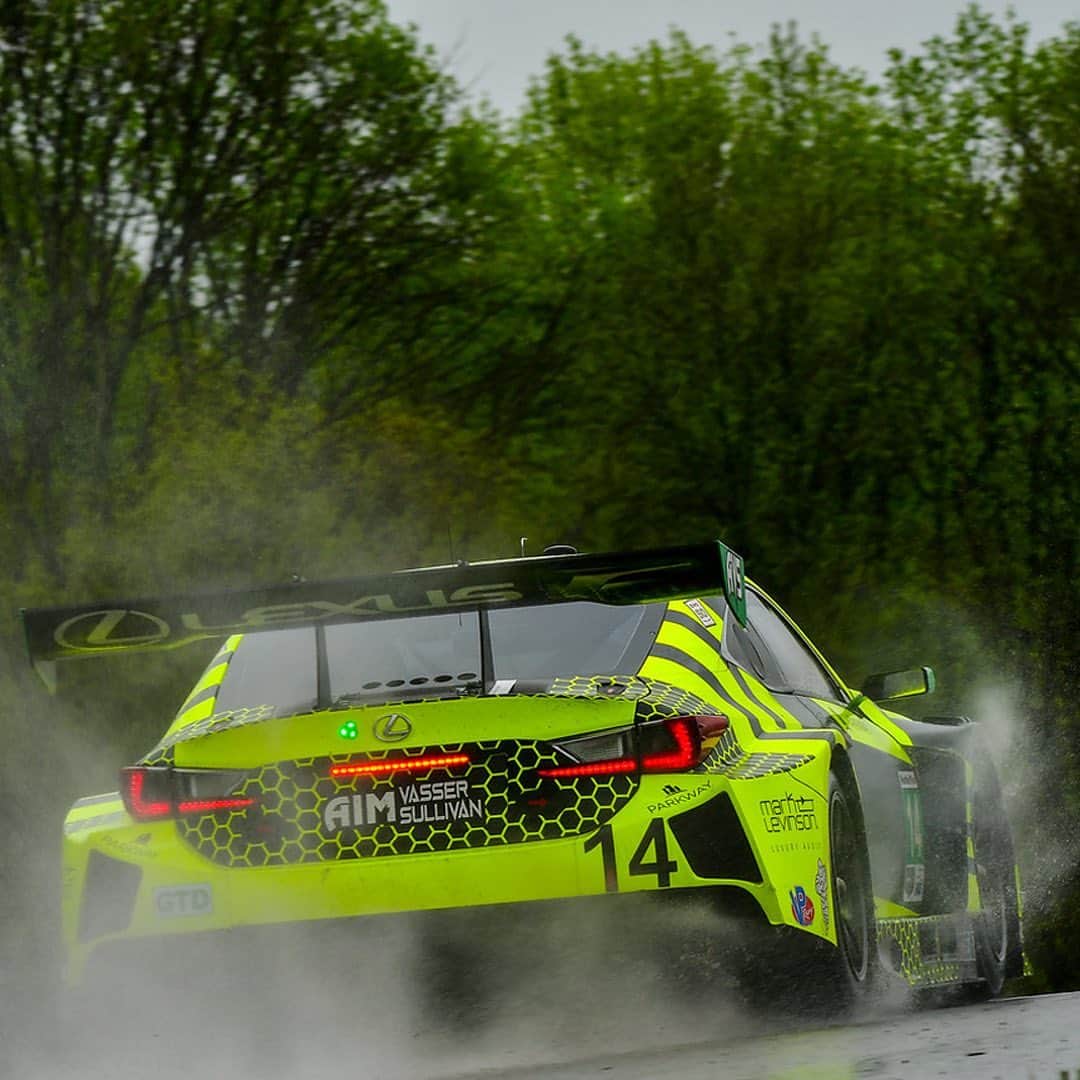 Lexus USAのインスタグラム：「A second straight win at Mid-Ohio for the #LexusRCF GT3. Congrats to @avsautosport & @lexusracingusa who were victorious at #IMSAatMO. 🏁🏆」