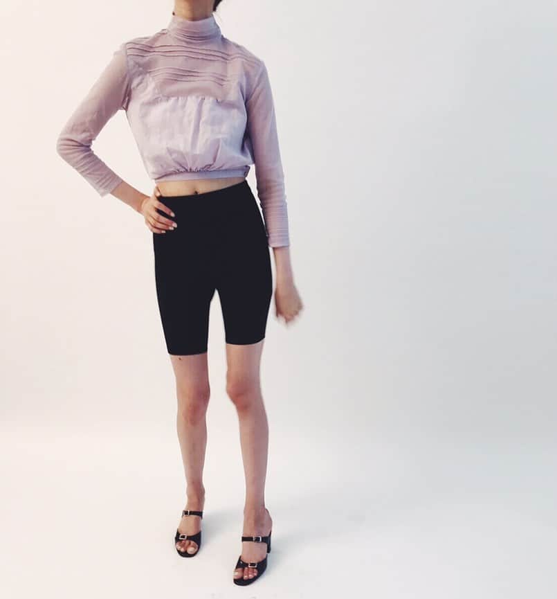 エディットフォールルさんのインスタグラム写真 - (エディットフォールルInstagram)「now on sale❤︎ tulle race blouse purple,blue ¥23,000+tax #editforlulu」5月7日 18時23分 - editforlulu_official