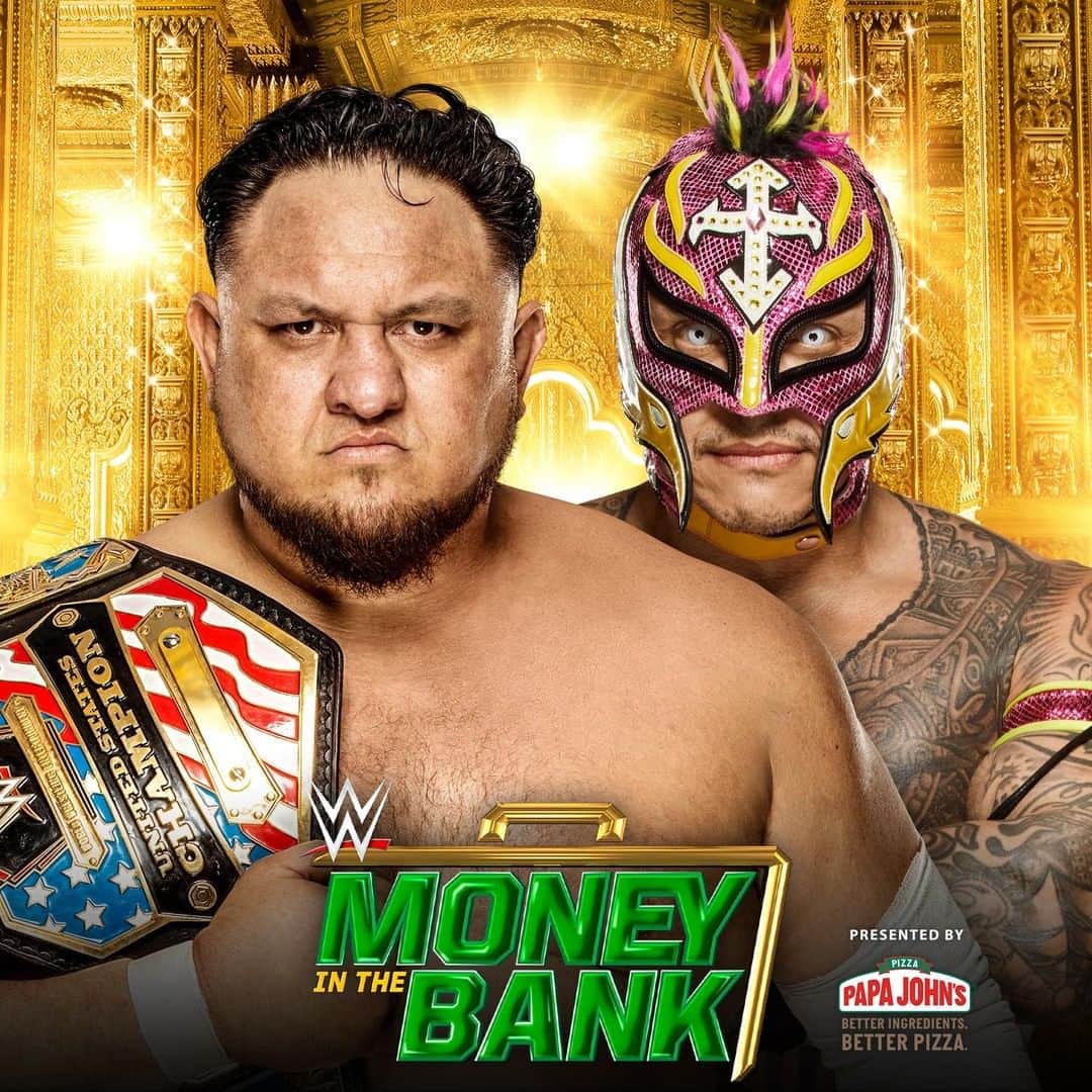 WWEさんのインスタグラム写真 - (WWEInstagram)「The #USTitle is on the line at #MITB when @samoajoe_wwe defends against @619iamlucha!」5月7日 13時00分 - wwe