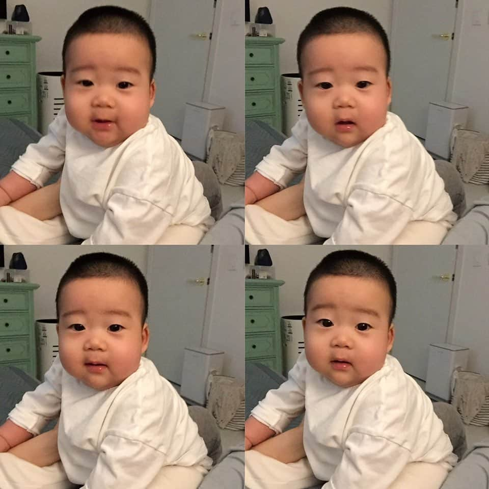 コ・アラさんのインスタグラム写真 - (コ・アラInstagram)「#귀염둥이#귀요미#내#사랑#내#조카#조카바보#조카바보고모#고아라#고모#우리#하준이#고하준#6개월#아기#폭풍#성장#슈퍼#베이비#튼튼한#하준#너무#귀여워 ~💕❤️😌💕😘」5月7日 13時17分 - ara_go_0211