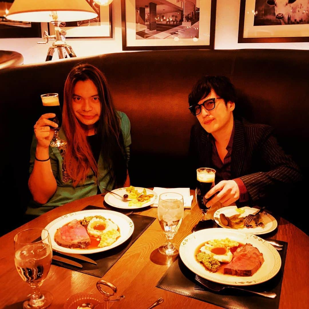 清塚信也さんのインスタグラム写真 - (清塚信也Instagram)「（ドレミファソ ランチ）  ケンケンとデート❤️」5月7日 14時38分 - shinya_kiyozuka