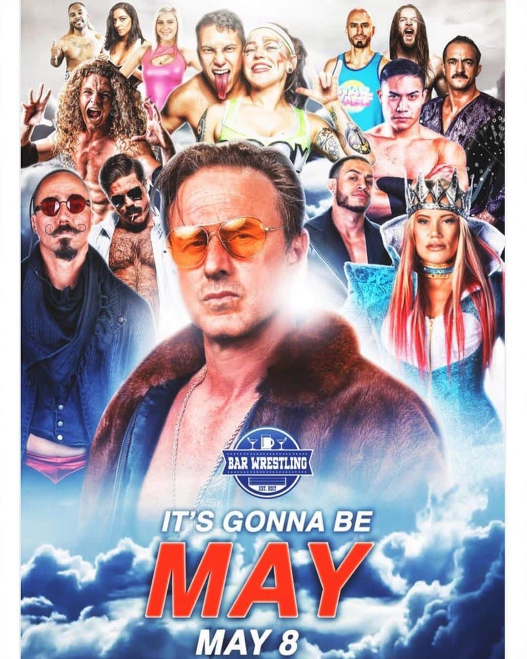 デヴィッド・アークエットさんのインスタグラム写真 - (デヴィッド・アークエットInstagram)「I literally don’t deserve to be this prominent on this poster next to so many incredible wrestlers but I’ll take it since 19 years of hate leaves a mark. So I thank you @barwrestling and @joeyryan see you Wednesday for a #soldout show」5月7日 14時36分 - davidarquette