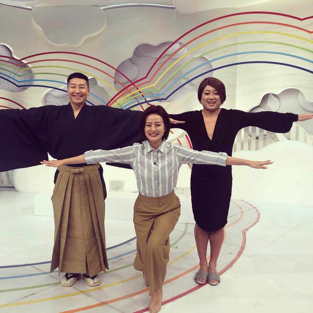 長田庄平のインスタグラム：「Tく島アナと！ #TT兄弟 #徳島アナ #zip #日テレ #ikko  #和泉元彌 #チョコレートプラネット」