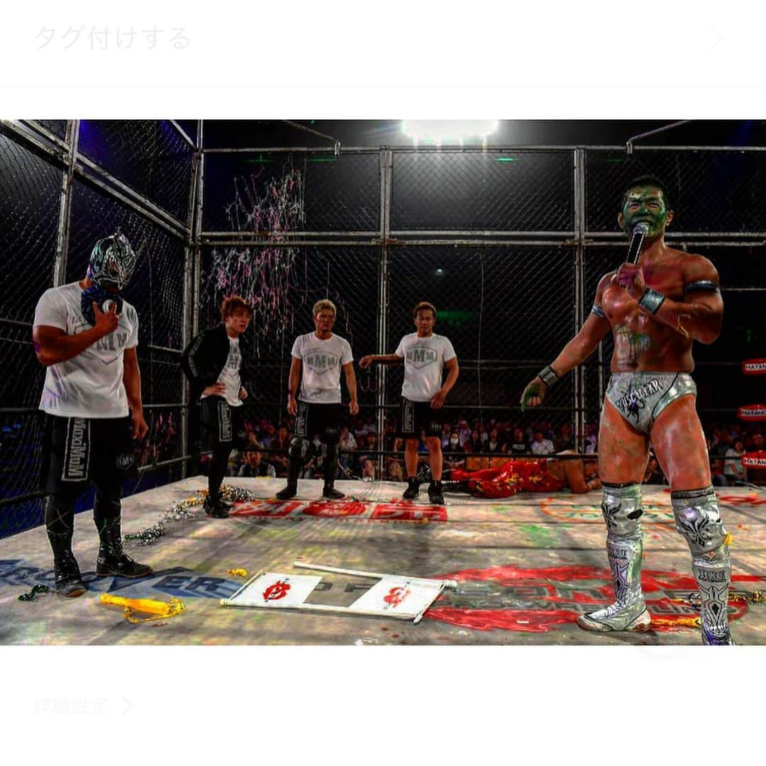 土井成樹さんのインスタグラム写真 - (土井成樹Instagram)「5.6名古屋 #dragongate  #土井成樹  #maximum  #金網マッチ」5月7日 15時28分 - naruki.doi