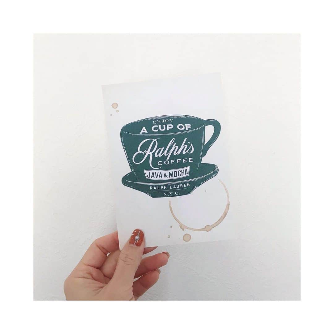 のインスタグラム：「☕︎ かわいい @ralphscoffee #ralphscoffee」
