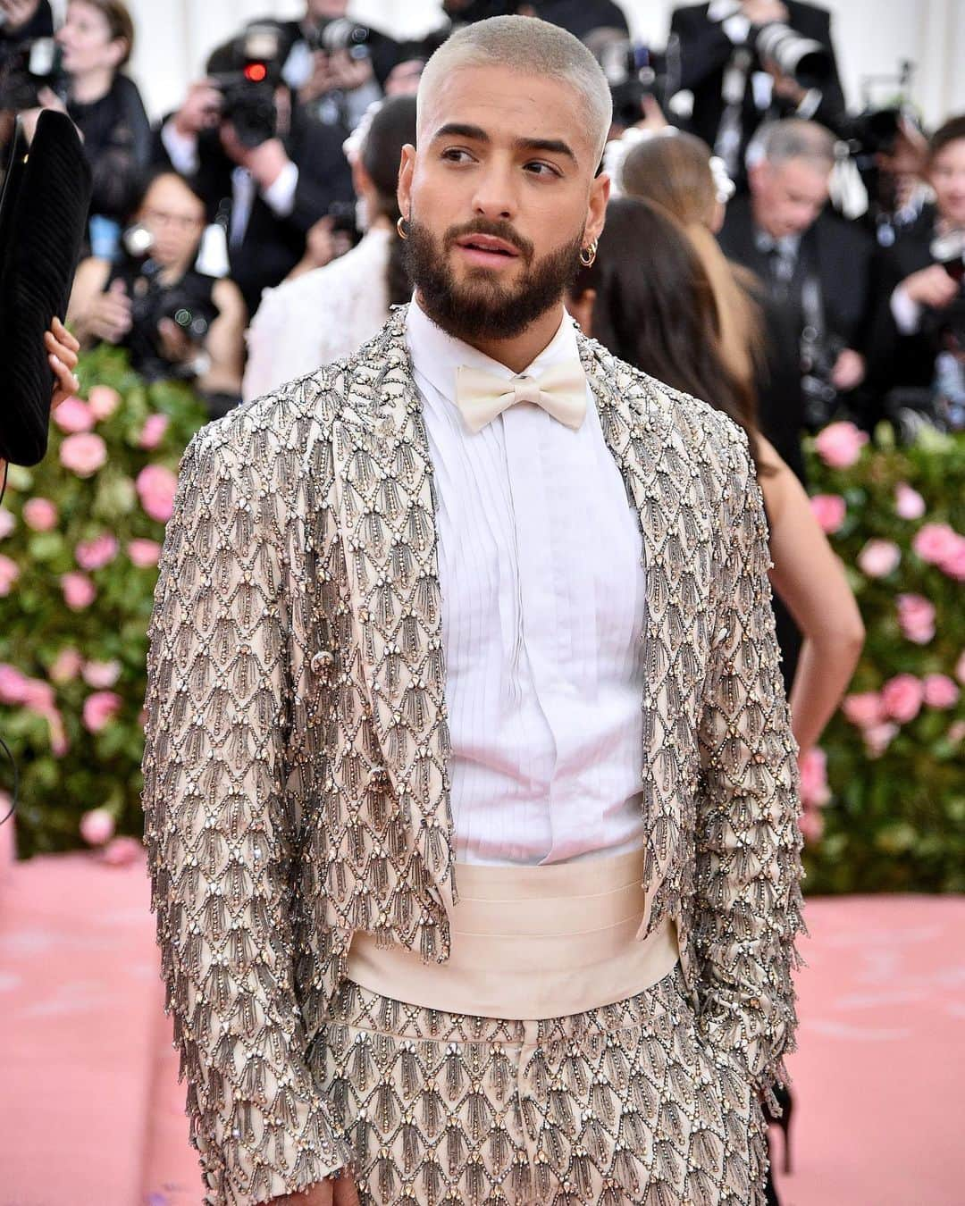 Moschinoさんのインスタグラム写真 - (MoschinoInstagram)「Maluma Met Gala @maluma #moschino @itsjeremyscott #metcamp #maluma #metgala @gettyentertainment」5月7日 16時37分 - moschino