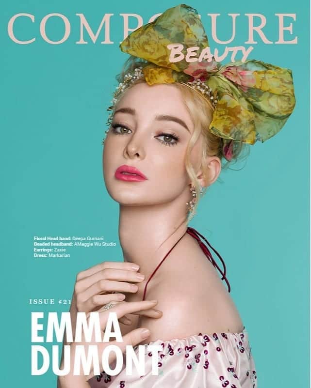 エマ・デュモンのインスタグラム：「Yasss! Guys go check out this awesome beauty spread I did for @composuremag! Had so much fun shooting this ❤❤❤ Photography by Sumanta Muth @sumantamuth  Fashion Stylist/Creative Director Robiat Balogun @ririrabbit  Makeup Artist Archangela Chelsea @archangelachelsea  Hairstylist by Yuichi Ishida @hairbyyuichi  Retoucher by @inzamam_retouch  Written by Min Lee @battletag_ouchies」