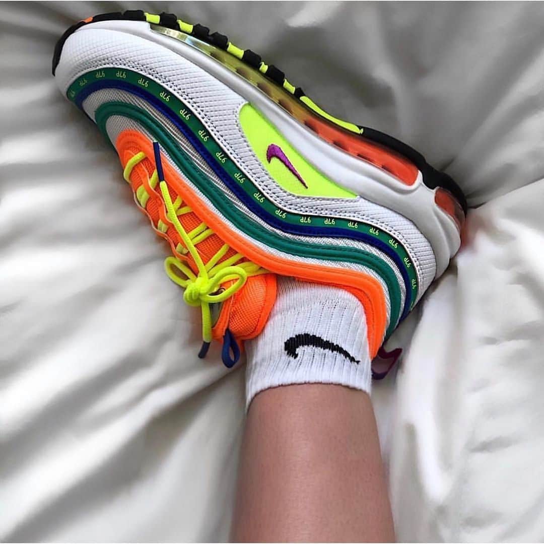 Sneakgalleryさんのインスタグラム写真 - (SneakgalleryInstagram)「Summer of Love Air Max 97s 🔥🎾 Tag a friend who’d rock these! #SNEAKGALLERY」5月8日 2時41分 - sneakgallery