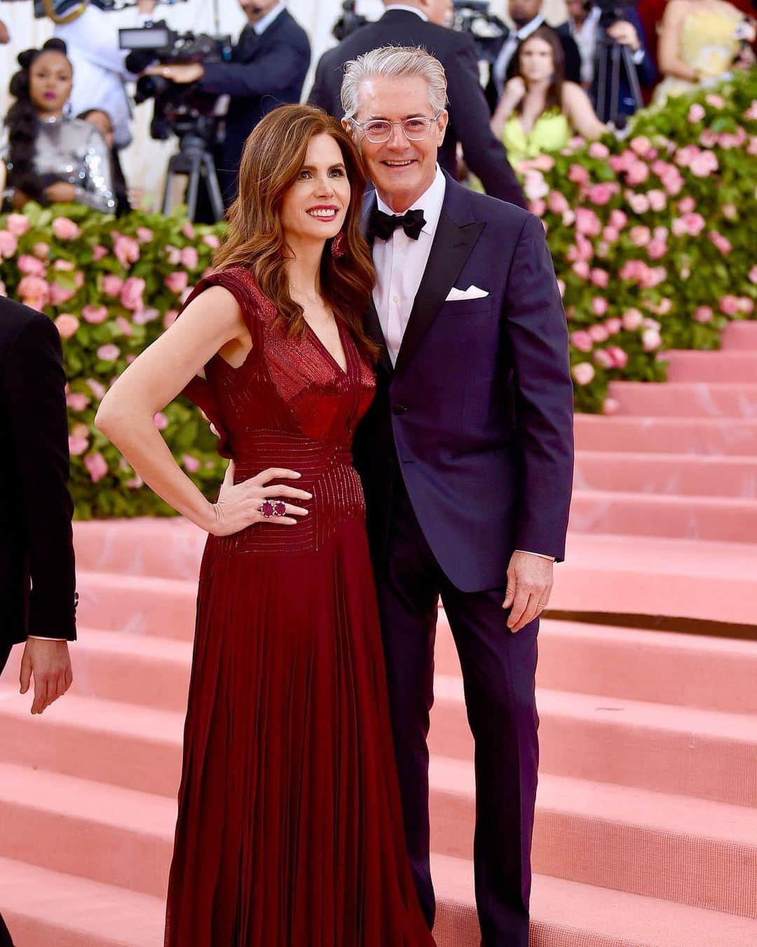 カイル・マクラクランさんのインスタグラム写真 - (カイル・マクラクランInstagram)「At one with nature at #metcamp with my beautiful wife @desireegruber #metgala」5月8日 2時46分 - kyle_maclachlan