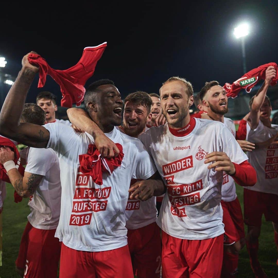 ジョン・コルドバのインスタグラム：「Estamos de vuelta otra vez !!!🙏🏾💪🏾 Wir sind wieder zurück!!! @fckoeln」
