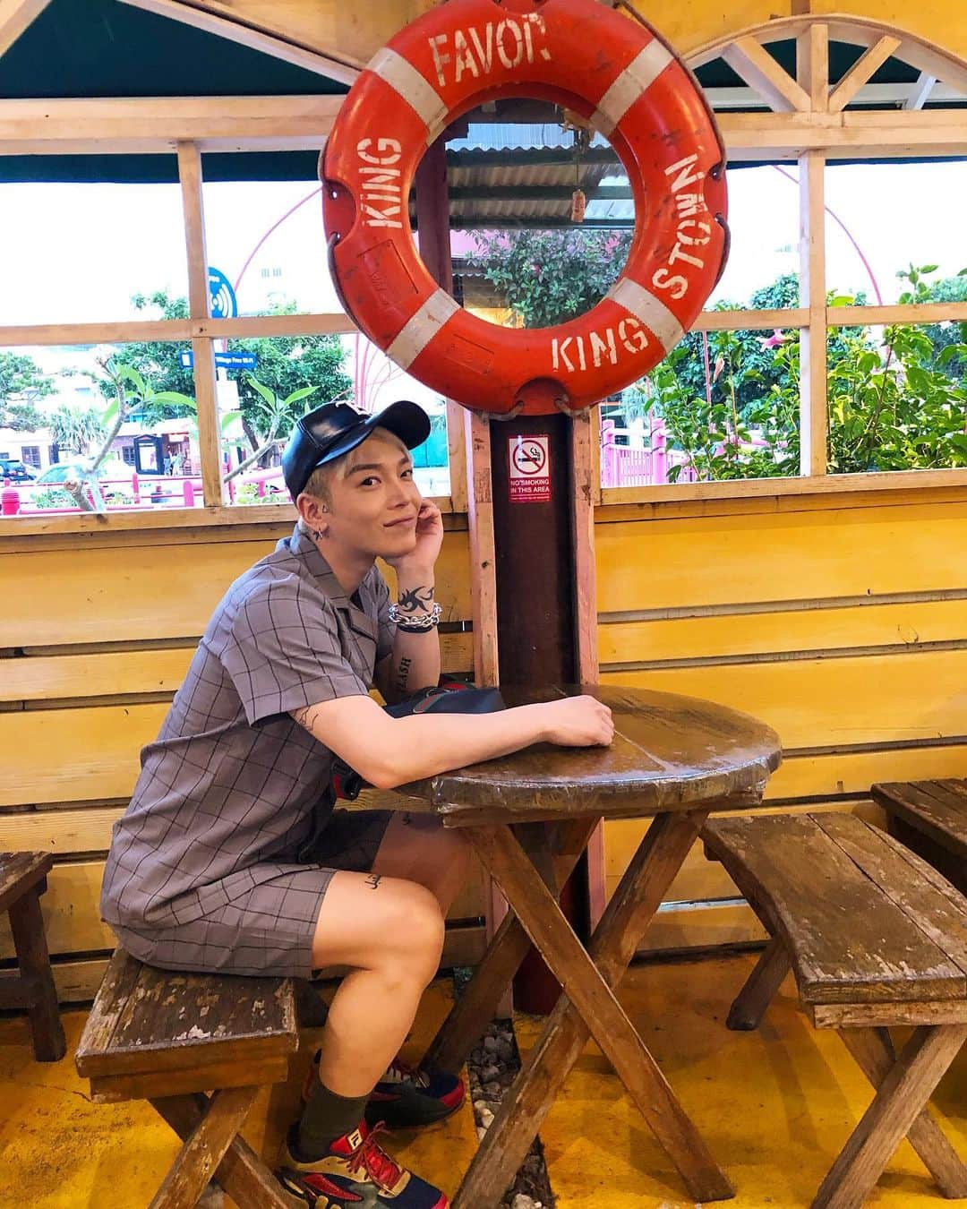 poledancer RYOTAさんのインスタグラム写真 - (poledancer RYOTAInstagram)「🌴🚢 American village ⚓️ #沖縄 #北谷 #アメリカンビレッジ #小源寺亮太 #poledancerRYOTA」5月7日 19時02分 - kogepiii