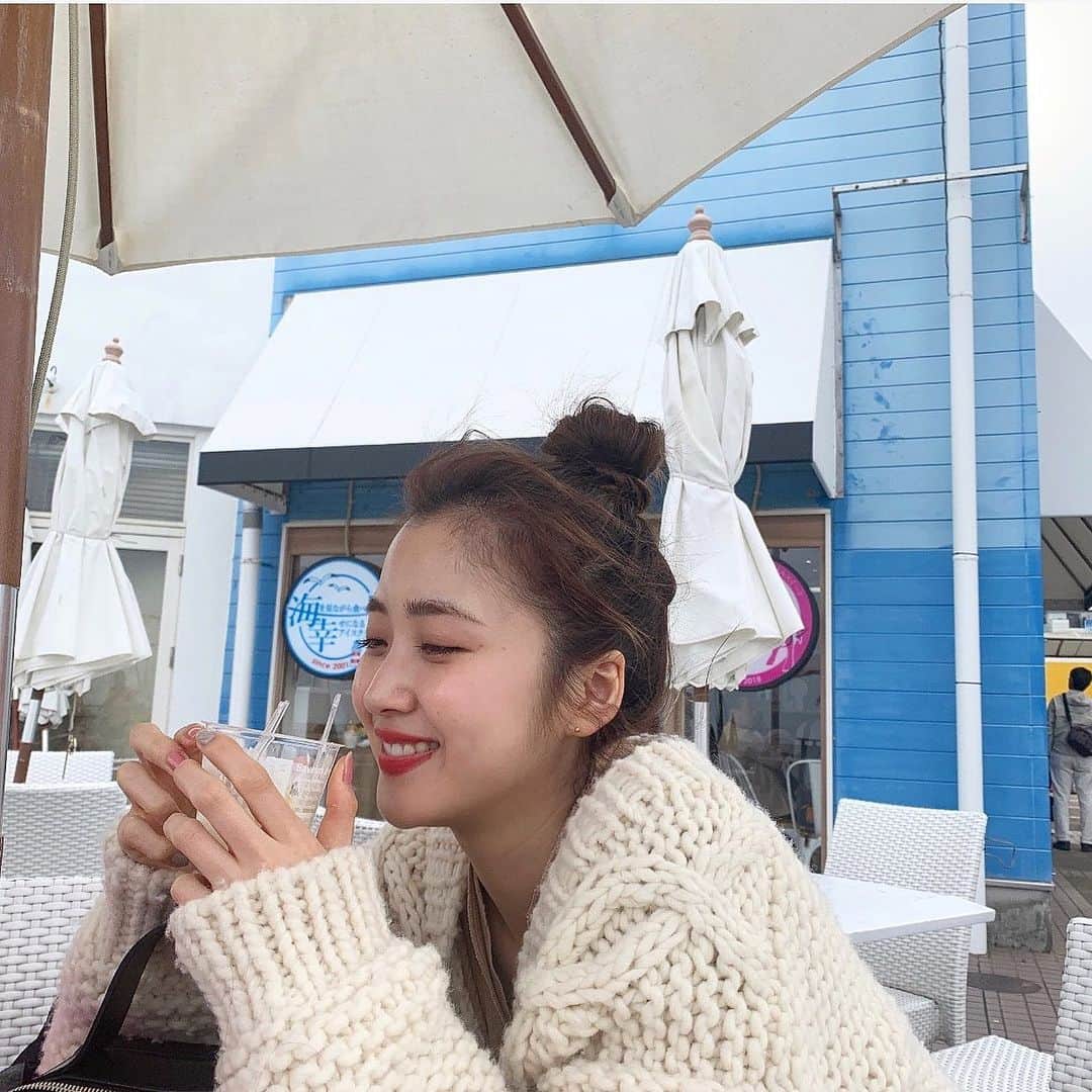 佐藤優津季のインスタグラム：「アイス星人👾🍨」