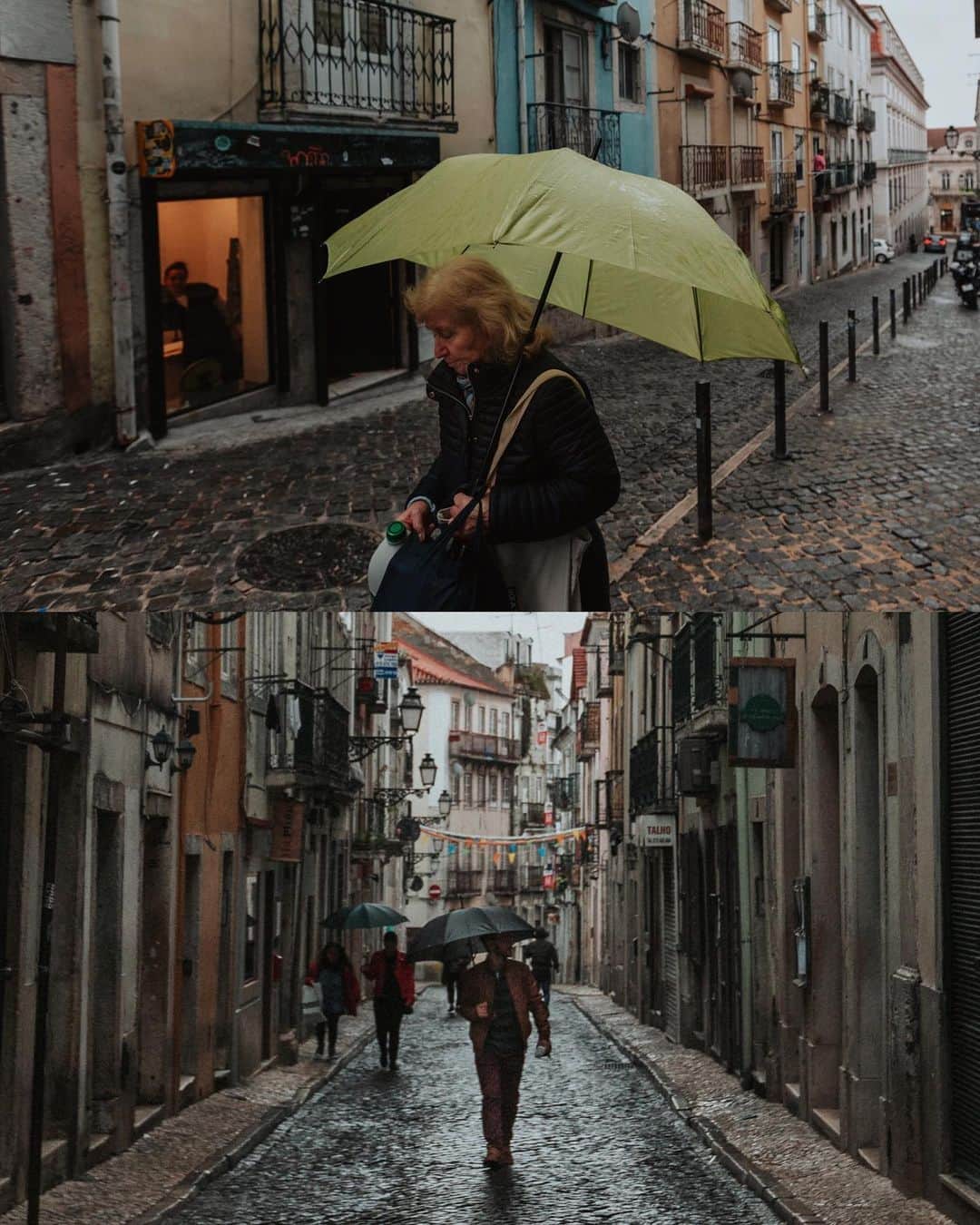 Putri Anindyaさんのインスタグラム写真 - (Putri AnindyaInstagram)「Lisbon rainy day scenes // a week ago I browsed thru my hard disk and it came to a realisation that I have so many Lisbon pictures that I haven’t shared here. It was a wonderful day despite of the heavy rain that never stopped. Me and @capra311 were wandering around with raincoat and little umbrella that we brought from Paris. I can’t complain because i’m a lover of the rain especially in a extraordinary place like this. Let me know which slide is your favorite! :) Song video : Cela? by Graham Reynolds」5月7日 19時34分 - puanindya