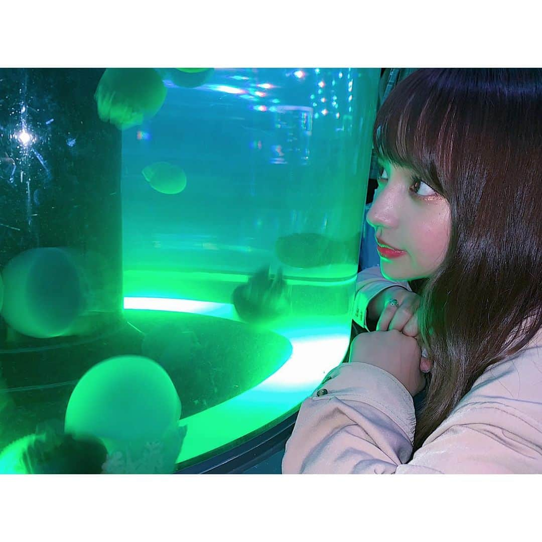 平尾優美花（ゆみちぃ）さんのインスタグラム写真 - (平尾優美花（ゆみちぃ）Instagram)「５億年ぶりの水族館🐳🌎」5月7日 20時28分 - hirao_yumika