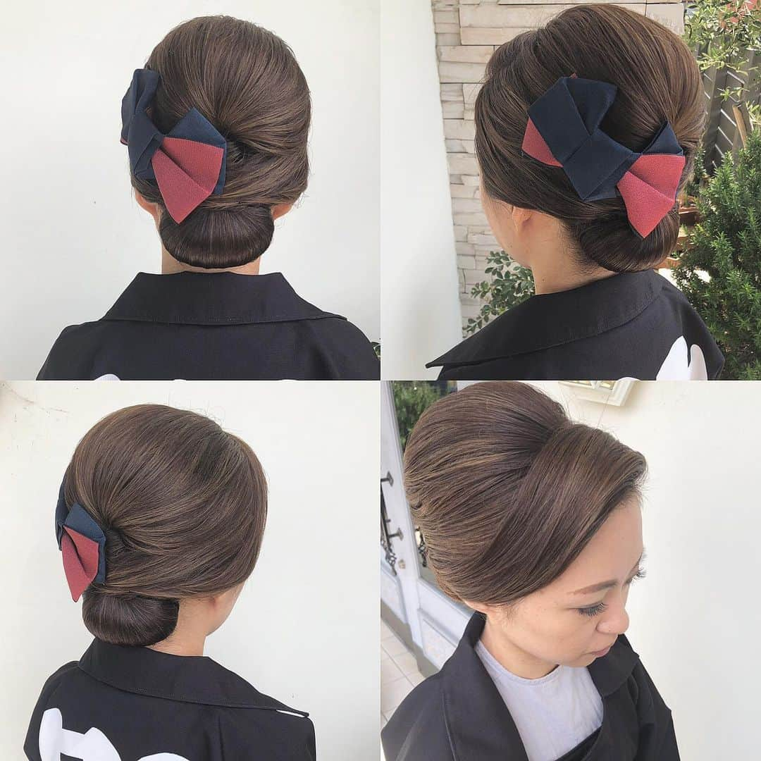 kaekoさんのインスタグラム写真 - (kaekoInstagram)「* * *  お祭り  hair ＿＿＿＿ * * *  #浜松祭り #浜松祭りヘア  #ココロヘアー #arrange  #cocolohair  #hairarrange  #kaekoarrange」5月7日 20時35分 - kae__k