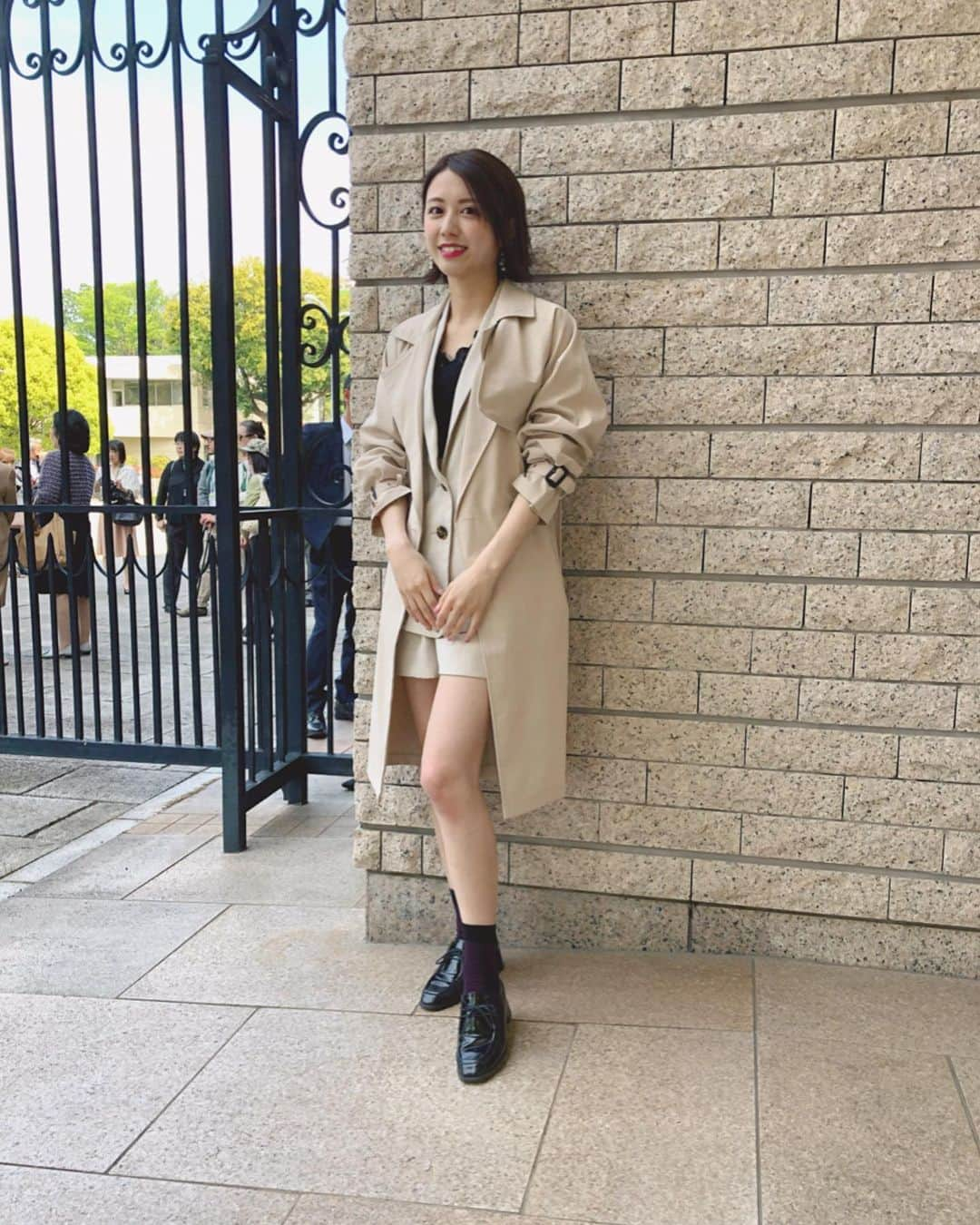 西村まどかさんのインスタグラム写真 - (西村まどかInstagram)「私服ロケでした☻❣️ このセットアップ素材も形も好きで はやく着たかったのやつー！ ㅤㅤㅤㅤㅤㅤㅤㅤㅤㅤㅤㅤㅤ 明日は３時起きや頑張る〜 ただいま初めての茨城にきています✌︎ ㅤㅤㅤㅤㅤㅤㅤㅤㅤㅤㅤㅤㅤ #ワントーンコーデ ︎︎︎︎ #まど私服  #噂の五月病は大丈夫ですか」5月7日 20時58分 - madoka_nsmr