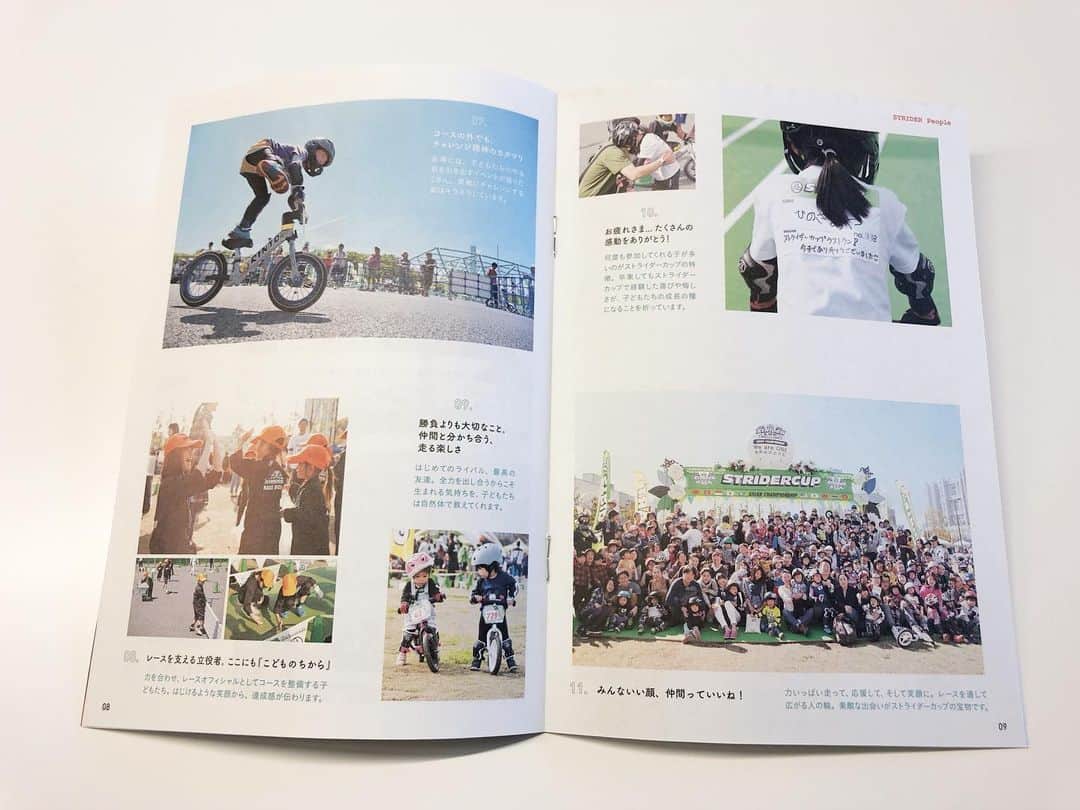 striderjapanさんのインスタグラム写真 - (striderjapanInstagram)「================﻿ 【保存版】﻿ STRIDER magazine vol.9 発刊﻿ ================﻿ 9冊目となりました今回は﻿ 「ストライダーカップ大特集」！！﻿ ﻿ ストライダーカップのテーマでもある﻿ 『こどものちから』を感じられる1冊となりました。﻿ ﻿ 心が動いた一瞬一瞬を切り取った写真たちをぜひご覧ください。﻿ ﻿ また、特集号にはストライダーカップに参加してくださっている先輩パパママのインタビューや、はじめてでもストライダーカップを楽しめるためのコツをご紹介しています！﻿ ﻿ ストライダーマガジンは全国のストライダー販売店で手に入れることができます(^^)﻿ ﻿ ぜひ、お近くの販売店で手に入れてくださいね！﻿ ﻿ #ストライダー﻿ #strider﻿ #ストライダーカップ﻿ #ストライダーキッズ﻿ #striderkids﻿ #stridermagazine﻿ #こどものちから﻿ #ストライダーマガジン﻿ #ストライダーファミリー﻿ #striderfamilys﻿ #大特集」5月7日 21時21分 - striderjapan