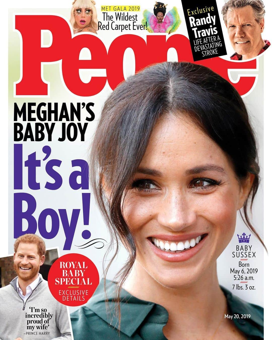 People Magazineさんのインスタグラム写真 - (People MagazineInstagram)「It's a boy! 💙 New parents Meghan Markle and Prince Harry are expected to introduce the world to their new son in the coming days. But for now, the proud parents are focused on settling into parenthood. “Meghan is super ready to be a mom and to just live this next chapter in their life together.” Tap the bio link for the full story.」5月7日 21時19分 - people