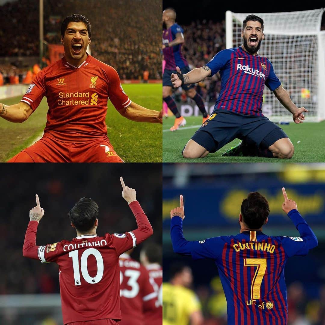 サッカーキングさんのインスタグラム写真 - (サッカーキングInstagram)「. Back to Anfield TONIGHT! . 📷Photo by Getty Images . #アンフィールド #Anfield #スアレス #LuisSuarez #Suarez #コウチーニョ #Coutinho #バルセロナ #FCB #Barcelona #FCBarcelona #リヴァプール #Liverpool #LFC #チャンピオンズリーグ #ChampionsLeague #UCL #football #サッカーキング  #⚽️ #サッカー」5月7日 22時13分 - soccerkingjp