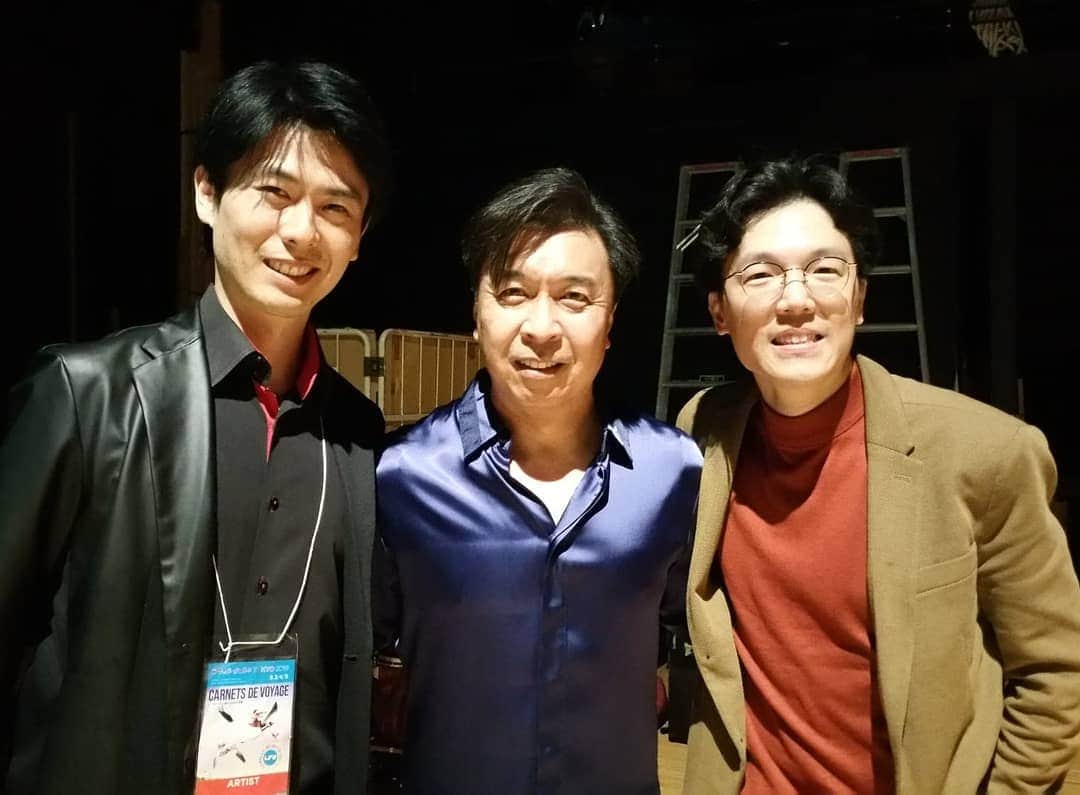 福間洸太朗さんのインスタグラム写真 - (福間洸太朗Instagram)「Merci La Folle Journée de Tokyo 2019!  Un grand merci à René Martin, toute l'équipe d'organisation (KAJIMOTO / CREA), Mo. Alexander Sladkovsky & son orchestre national de Tatarstan, tous les musiciens que j'ai pu revoir, rencontrer, écouter et bien sûr le public! . .  1. With Mo. Sladkovsky & Tatarstan National Symphony Orchestra  2. With Mr. René Martin  3. With Makoto Ozone (jazz pianist) and Lio Kuokman (conductor)  4. With Dai Fujikura (composer), Ayana Tsuji (violinist), Yasuji Ohagi (guitarist), Aoi Mizuno (Classical DJ) after the LFJ TV live streaming  5. Special interview at OTTAVA radio for the film project "Mitsubachi to enrai (Honeybees and Distant Thunder)". With Dai Fujikura, Miyuji Kaneko (pianist), Kei Ishikawa (film director), Naoki Hayashida (moderator)  6. With Mihhail Gerts (conductor) and Abdel Rahman El Basha (pianist)  7. With Marie-Ange Nguci (pianist)  8. With Tomoki Kitamura (pianist) and Gen Yokosaka (cellist)  9. Interview for a French reportage  10. Autograph session (Thank you for those who bought my CDs and scores and making long lines!) . .  今年のラフォルジュルネ東京で、鮮やかなステップシークエンスをしながら私の演奏を聴きに足を運んでくださった皆様、ルネ・マルタン氏、カジモトほか運営スタッフの皆様、共演してくださった素晴らしいタタルスタン響とスラドコフスキー氏、この大規模な音楽祭を盛り上げてくださった全ての方に心からお礼申し上げます！  ハードスケジュールで準備や頭の切り替えがかなり大変で、最後の最後でステージから落ちそうになりましたが(GOEマイナス!)、それもこれも含めて楽しかったですし、素晴らしい音楽家の皆様から沢山の刺激を受けて、もっと頑張ろうと思いました。  改めて第15回、おめでとうございます！㊗ #lafollejourneeaujapon #lfj2019 #lafollejournée #pianist #musicianslife #alexandersladkovsky #tatarstannationalsymphonyorchestra #rachpag #ラフォルジュルネ #ラフォルジュルネ2019 #ラフマニノフ #ラフパグ」5月7日 22時57分 - kotarofsky