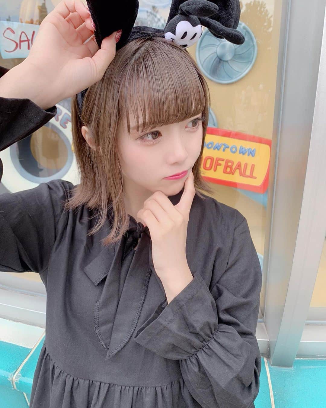 福山梨乃さんのインスタグラム写真 福山梨乃instagram いちご大福食べたい 突然 ディズニーカチューシャ Tokyodisneyland Tdl 東京ディズニーランド 東京ディズニーリゾート 夢の国コーデ ディズニーコーデ Ootd オズワルド オズワルドカチューシャ トゥーン