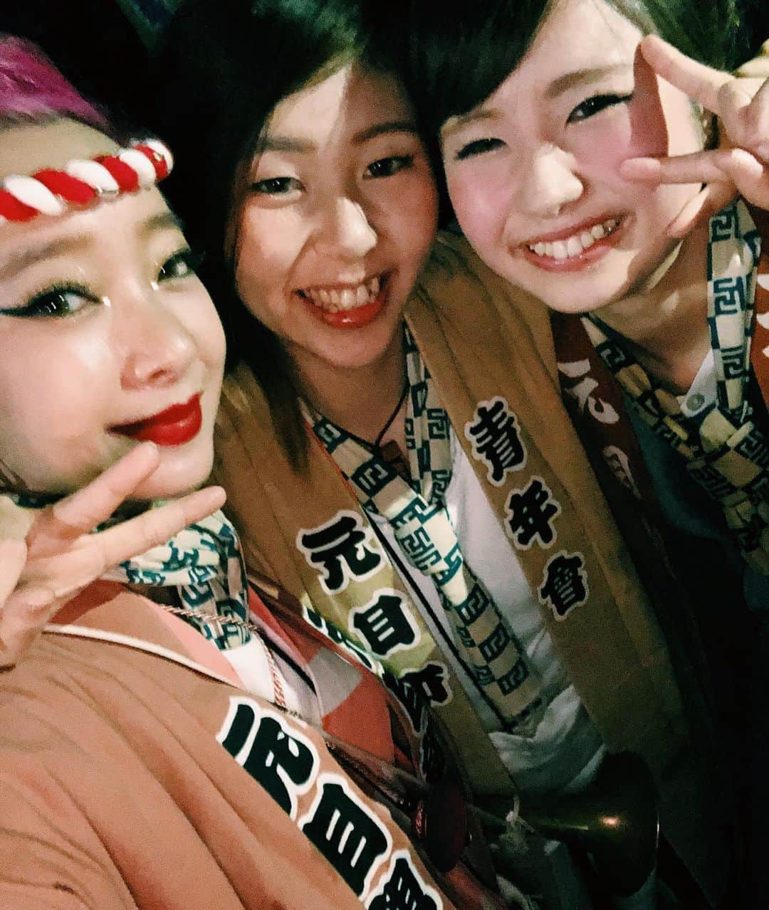 AMIさんのインスタグラム写真 - (AMIInstagram)「浜松祭り2019㊗️❤️ 写真たくさんあげちゃう。笑 祭りが生きがいの私達双子👯‍♀️ 祭り愛❤️ 今年も東京から大切なお友達が来てくれました😌💕 大切なお祭りで楽しい時間を共有出来て本当に嬉しい🥰  いつもありがとう✨  #浜松祭り #浜松祭り2019 #はるちゃんはもう一緒に出て11年くらい💘 #たくさん面白い思い出あるね😂笑」5月7日 23時06分 - amixxamiaya