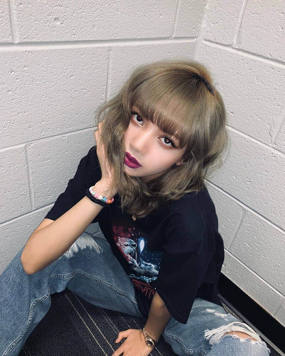 リサさんのインスタグラム写真 - (リサInstagram)「💜💜 #BLACKPINK#블랙핑크#LISA#리사」5月7日 23時44分 - lisa.blackpink