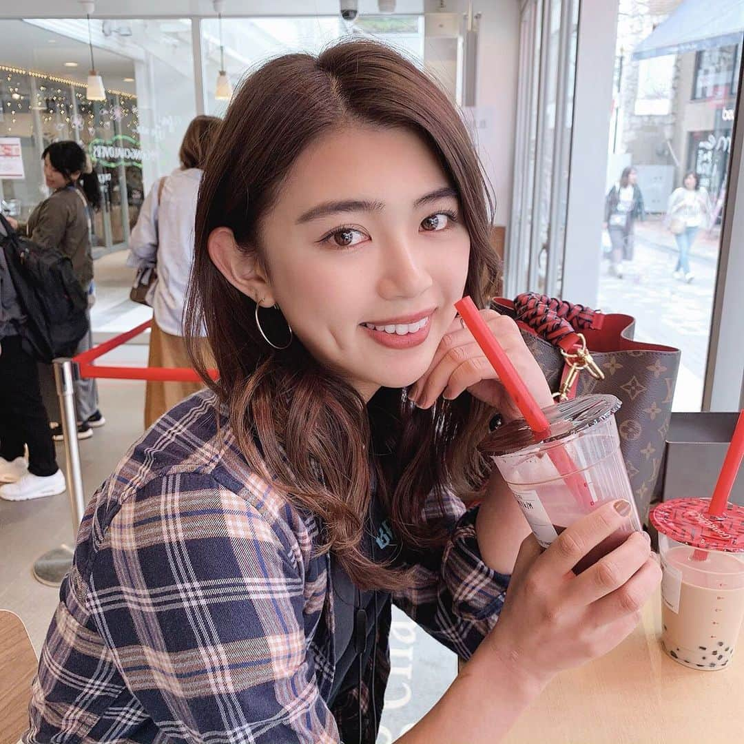 坪井ミサトさんのインスタグラム写真 - (坪井ミサトInstagram)「. . lunch&Gongcha Happy time with NAIKI💖 Thank you🥰 . . #friend #happytime #lunch #gongcha #アロハアミーゴ #healthy #野球 #野球女子 #fitness #fitnessgirl #run #running」5月7日 23時45分 - misato1030