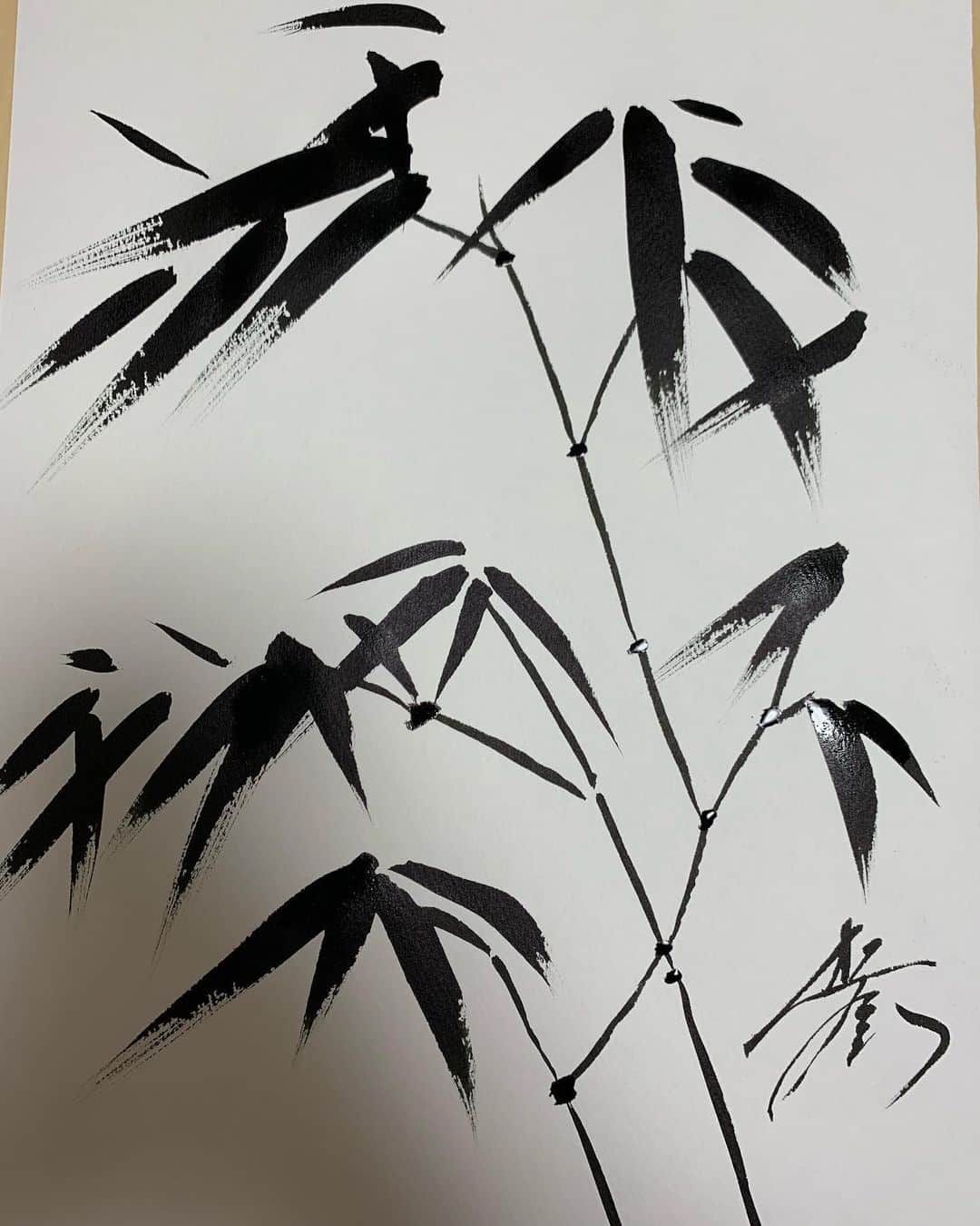 照強翔輝のインスタグラム：「後半からは新たに出します！ 今日書き上げました！ 後半は9日から12日までです！ 是非見に来てください！」