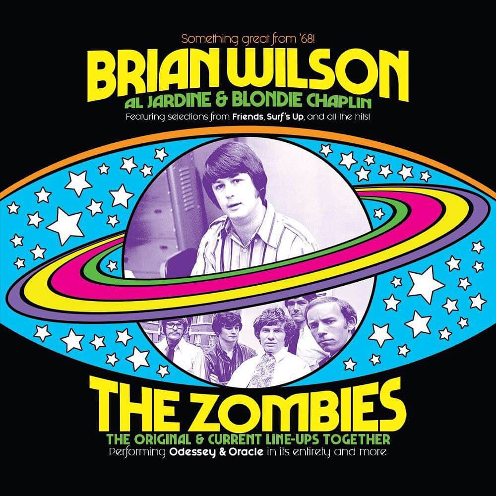 ブライアン・ウィルソンさんのインスタグラム写真 - (ブライアン・ウィルソンInstagram)「Brian Wilson, Zombies Plot ‘Something Great From ’68’ Tour. Brian will highlight Friends and Surf’s Up tracks. More info at brian wilson.com #1968 #tour #friends #surfsup #zombies @thezombiesofficial」5月8日 0時29分 - brianwilsonlive