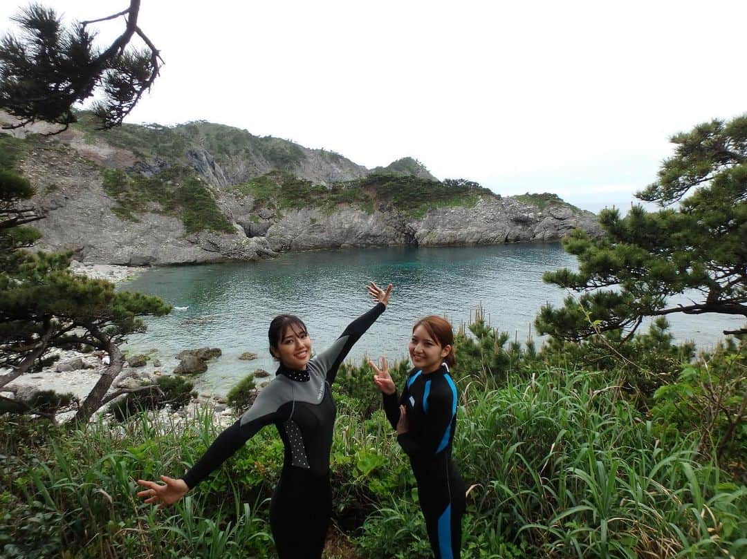 MAYUKIさんのインスタグラム写真 - (MAYUKIInstagram)「. . 式根島でダイビングもしてきたよん♡ (まだやる前で余裕な私) . #shikinejima #式根島」5月8日 0時34分 - mayuki_c