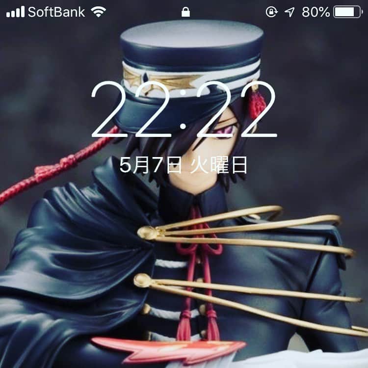 のインスタグラム：「あ、実は22:22のスクショできてたのである！！明日は2公演。アジャアジャファイテン！  #ゾロ目 #エンジェルナンバー #2 #22」