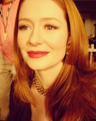 ミランダ・オットーさんのインスタグラム写真 - (ミランダ・オットーInstagram)「Juliet Draper continuity photo taken by my fabulous makeup artist on Cashmere Mafia @erinayanianmonroe Great days in NYC . 😍 💄 👗 👠」5月8日 0時40分 - miranda.otto