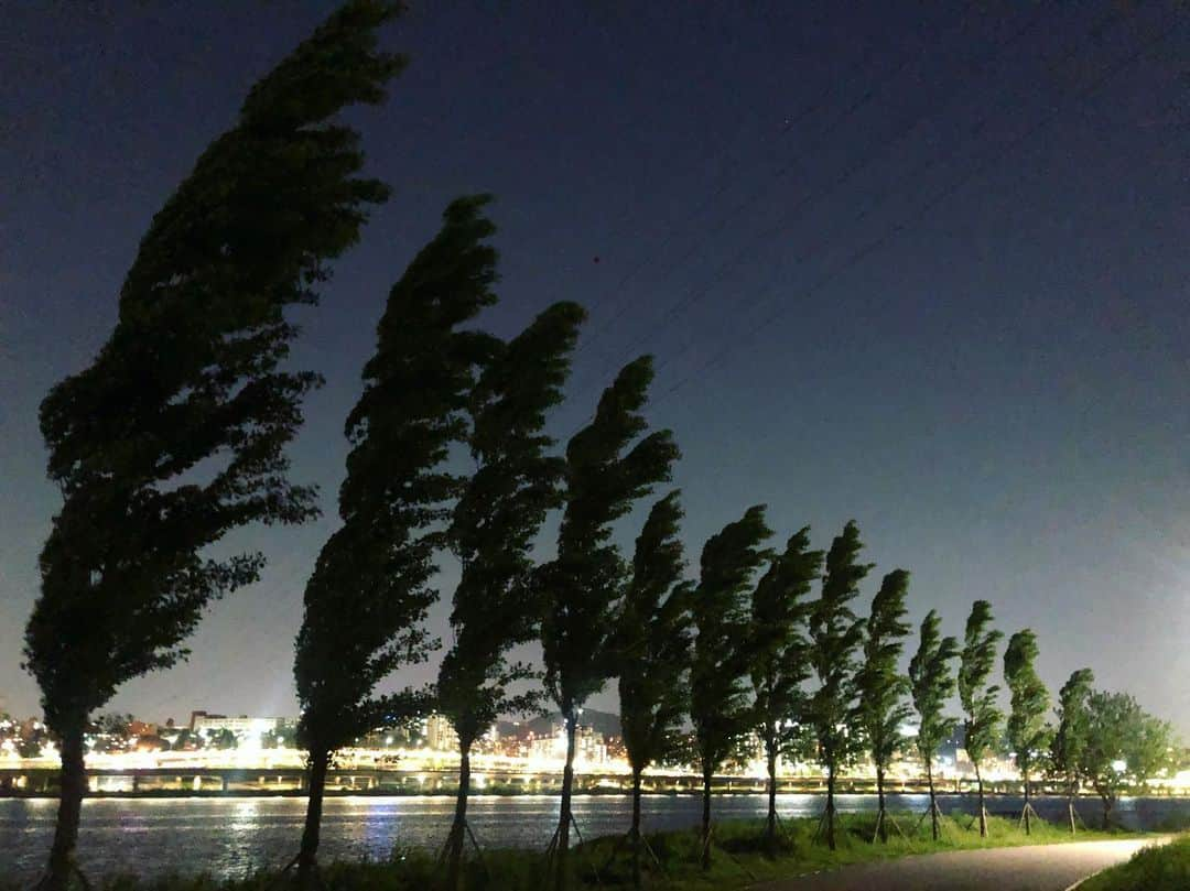 イ・ギウさんのインスタグラム写真 - (イ・ギウInstagram)「Beautiful city 🏃🏻‍♂️ .. .. #한강런 #seoul #hanriver #nightview  #밤마실」5月8日 0時48分 - lee_kiwoo