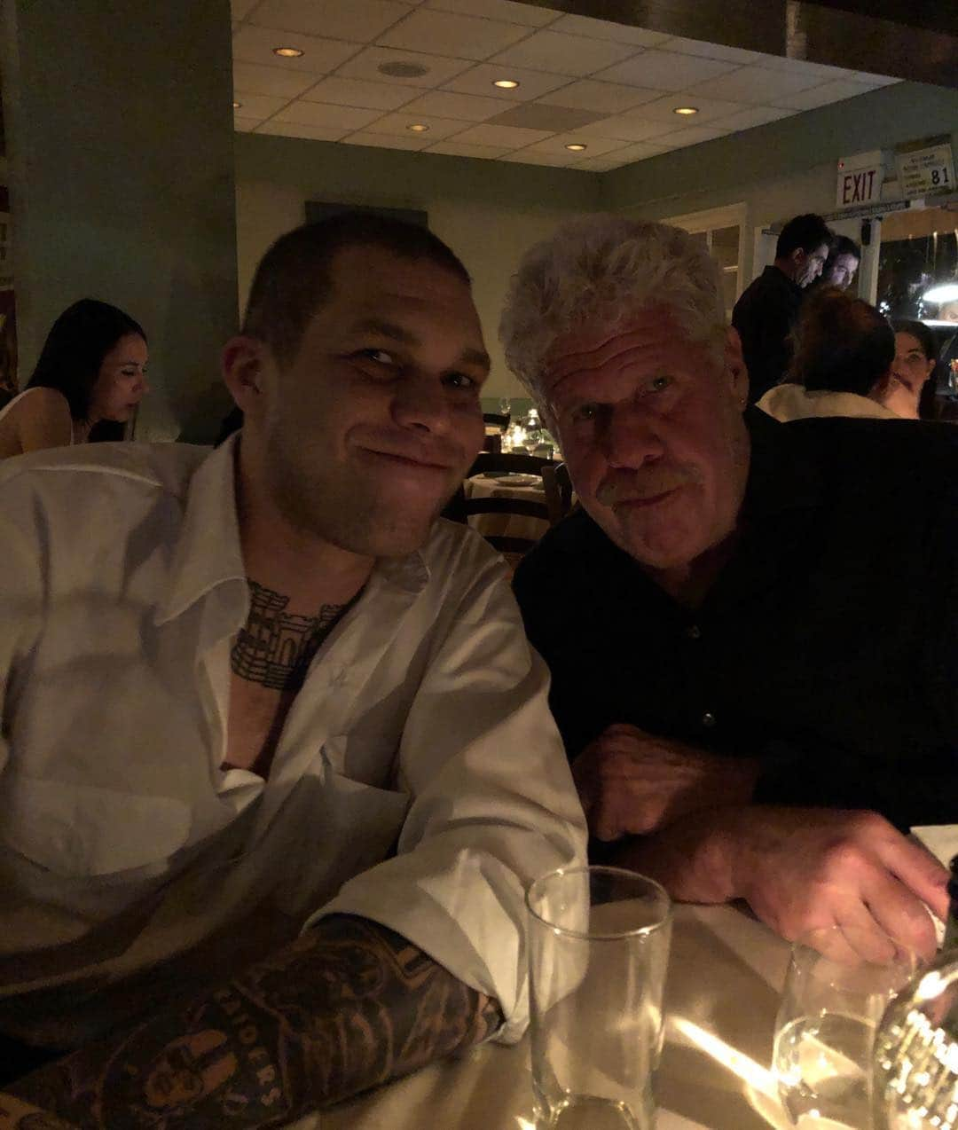 ロン・パールマンさんのインスタグラム写真 - (ロン・パールマンInstagram)「Two of my absolute favorite dudes! @delroy.edwards」5月8日 1時48分 - perlmutations