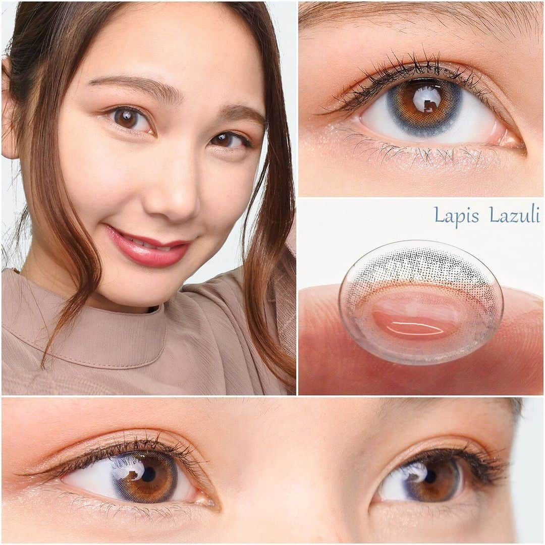 クイーンアイズさんのインスタグラム写真 - (クイーンアイズInstagram)「. #トパーズ #ラピスラズリ . 《LENS SPEC》 👁DIA: 14.2mm🎨着色直径:13.6mm 🔍BC:8.6mm🗓期間:ワンデー 🌤UVカット:あり💧モイスト:なし . 📸:Miku👀:色素の濃い茶目 . 指原莉乃さんプロデュースカラコン💘 5月10日から発売開始です🙌 . 絶妙な3トーンがとってもキレイなブルー系💠 ブルーにグレーが加わっていて 日常使いもしやすいハーフカラコンです😌🙏 . 中心のイエローは黒目に馴染んでいるから 瞳孔が浮いて見えません💡 瞳に輝きをプラスしていい感じの アクセントカラーになっています😉✨ . DIA14.2mm、着色直径13.6mmと シリーズの中では大きめのサイズです💗 フチなし風レンズだけど それなりに大きさがあるから 自然と瞳はぱっちりします☺️ . #指原カラコン #さっしーカラコンチャレンジ #topards　#lapislazuli #1day #color #queeneyes #eyes #eyemakeup #make #makeup #cosmetics #クイーンアイズ #さっしー #指原莉乃 #カラコン #ワンデー #度あり #メイク #メイクアップ #コスメ #ブルー #カラコンレポ #カラコンレビュー #美瞳 #렌즈」5月8日 12時02分 - queeneyes_official