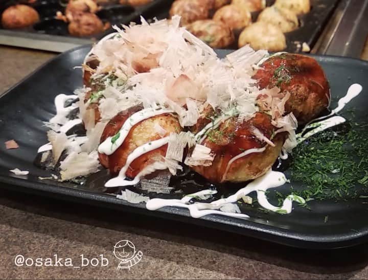 Osaka Bob（大阪観光局公式キャラクター）のグルメインスタ