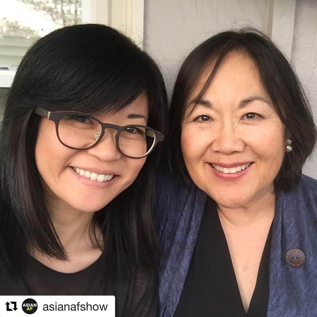 ケイコ・アジェナさんのインスタグラム写真 - (ケイコ・アジェナInstagram)「#Repost @asianafshow with @get_repost ・・・ 5/7/19: KEIKO AGENA & EMILY KURODA @keikoagena @emily.kuroda “From time to time, my editor will assign me a #GilmoreGirls story to write for Elite Daily, and those are always my favorite. As a girl growing up in the 2000s, I fell madly in love with Stars Hollow and all its characters, especially Lane (Keiko Agena) & Mrs. Kim (Emily Kuroda). People talk all day about Rory and Lorelai, but I loved the relationship between these two. Not only was I seeing a little of myself in an Asian American family, but their mother-daughter relationship reminded me of mine. Like Lane, I never wanted to disappoint my mom, but had big dreams. Everyone always asks if you're more a Rory or a Lorelai, but I felt connected to Lane Kim... I shared the same panic when she dyed her hair... I cringed when she touched Rich Bloomenfeld’s hair. I took note of her elaborate schemes to meet up with boys. I was shook when I saw that giant suitcase her mom gave her, thinking she was never coming back from Korea.  Speaking of Mrs. Kim, I love everything about her too. Yes, it seemed like she was always angry, but it was a big mood that I respected. The way she talked to any boy who came into Lane’s life was a true inspiration. She always said what was on her mind... She was strong, hilarious, independent, and a no-nonsense business woman. If she’s not a feminist icon, I don’t know who is... Cut to 2017 where I found myself in an improv class with Keiko. I was so nervous, because here was the actor who played Lane Kim — aka someone I had admired for so long. I tried to play it cool, but it’s so hard not to be impressed with how smart, warm, and funny she is. It only made me a bigger fan.  The thing is I love Gilmore Girls so much, and it will always be a part of me. I still watch it all the time on Netflix, it’s why I have a coffee addiction, and mI could go on for hours about #TeamJess. Though, I really have Keiko & Emily to thank for that. They allowed me to see a little of myself in a show that I loved, so I’m eternally grateful for them.  Also, if you need a good chuckle Lane’s two weddings gets me every time.” - @ladytomhanks  Read more at asianaf」5月8日 12時05分 - keikoagena