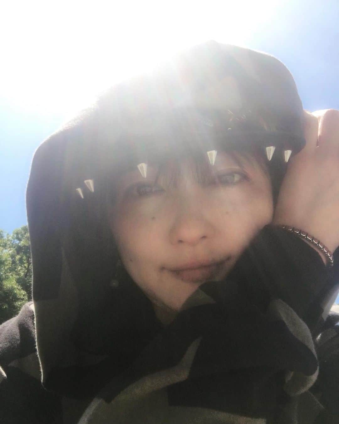 野本かりあのインスタグラム：「キバ。 #テニス日和」
