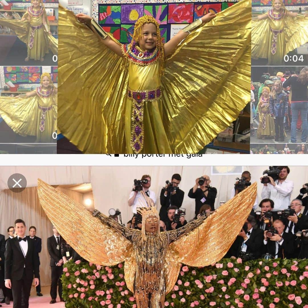 ジョディ・スウィーティンさんのインスタグラム写真 - (ジョディ・スウィーティンInstagram)「Who wore it better? Bea or @theebillyporter ?! 😂 This was her Halloween costume from last year! She’s just prepping for her first Met Gala invite in 20 years! Thanks to @setonstyle for posting this awesome side-by-side!! (Also, my vote is for Bea, but I’m a little biased. Although Billy SLAYS each and every carpet!!)」5月8日 4時03分 - jodiesweetin