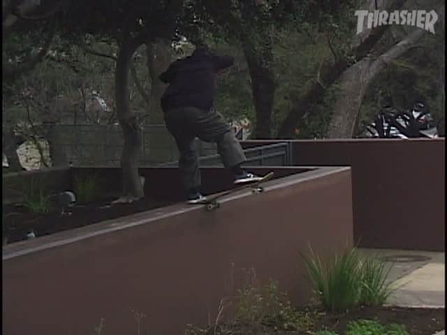 スラッシャーのインスタグラム：「💌 @lovesickskateboards 💌 ROUGH CUT playing on ThrasherMagazine.com 📡」