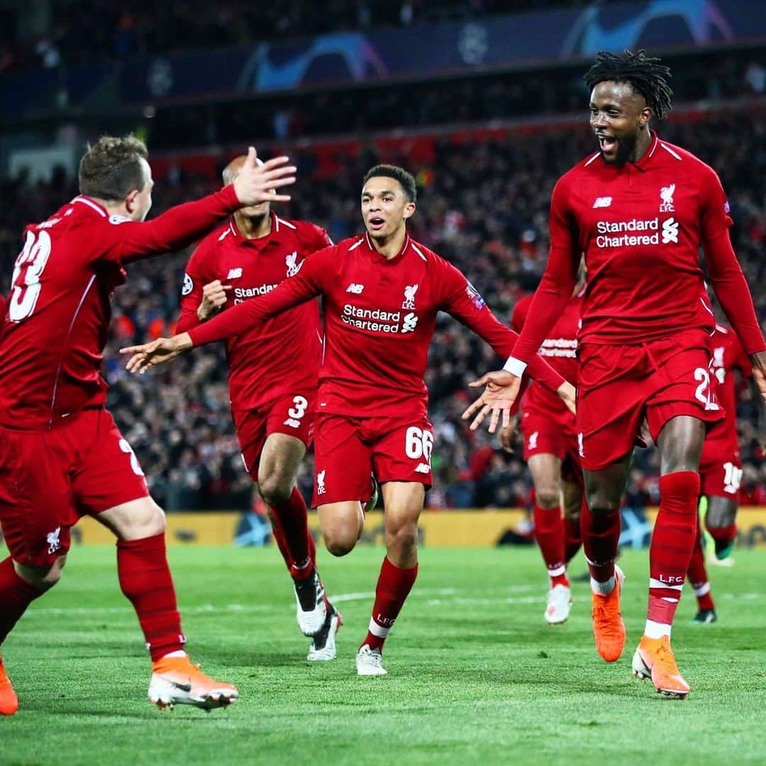 リヴァプールFCさんのインスタグラム写真 - (リヴァプールFCInstagram)「UNBELIEVABLE FROM THE REDS 🤩🤯🤩 #LFC #Liverpool #LiverpoolFC #UCL #ChampionsLeague」5月8日 5時48分 - liverpoolfc