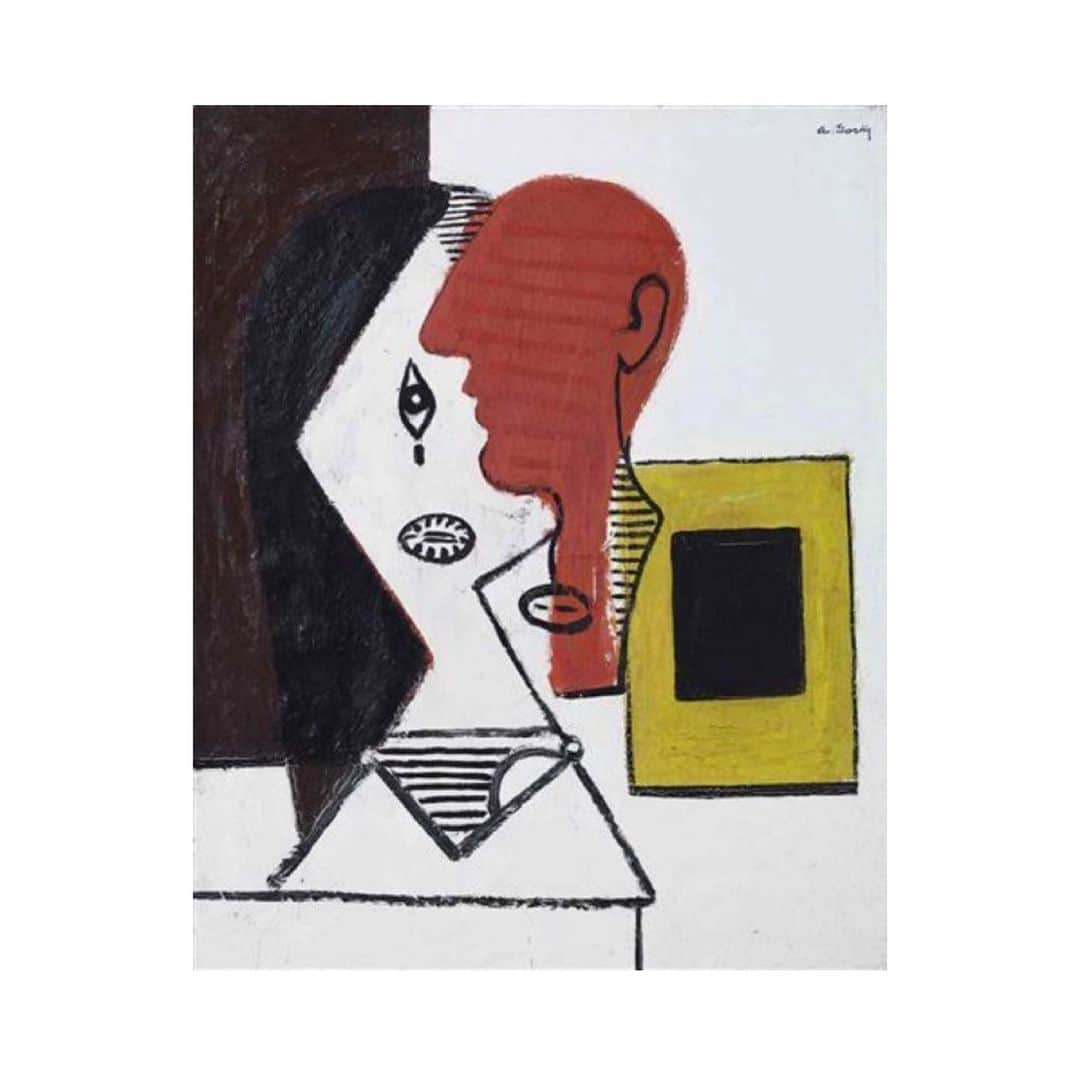 ローラ・ベイリーさんのインスタグラム写真 - (ローラ・ベイリーInstagram)「Arshile Gorky | Head Circa 1931-34  GORKY 1904-1948 | Ca’ Pesaro | Venice From 9 May #venicebiennale  Thinking of you @cosimaspender 🌹」5月8日 5時49分 - laurabaileylondon