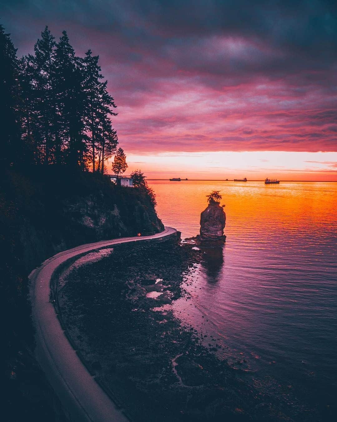 バンクーバー観光局- Tourism Vancouverさんのインスタグラム写真 - (バンクーバー観光局- Tourism VancouverInstagram)「スタンレーパークを囲む遊歩道「シーウォール」は、夕暮れ時も美しいのでお勧めです。日中は、ゆっくり歩きながらお散歩したり、サイクリングやジョギングをする人たちで賑わいます。 📷 : @staysinspired(Instagram) . . . #カナダ #バンクーバー #Vancouver #旅 #旅行 #女子旅 #旅好き #一人旅 #海外旅行 #トラベル #旅女子 #旅行好きな人と繋がりたい #旅好きな人と繋がりたい #旅行好き #旅行大好き #旅行行きたい #旅に出たい #海外 #旅の記録 #旅の思い出 #旅行記 #旅したくなるフォト #マイトリップ  #retrip_global #風景 #世界一周 #ダレカニミセタイケシキ #スタンレーパーク #サイクリング #ジョギング」5月8日 6時00分 - vancouvertabi